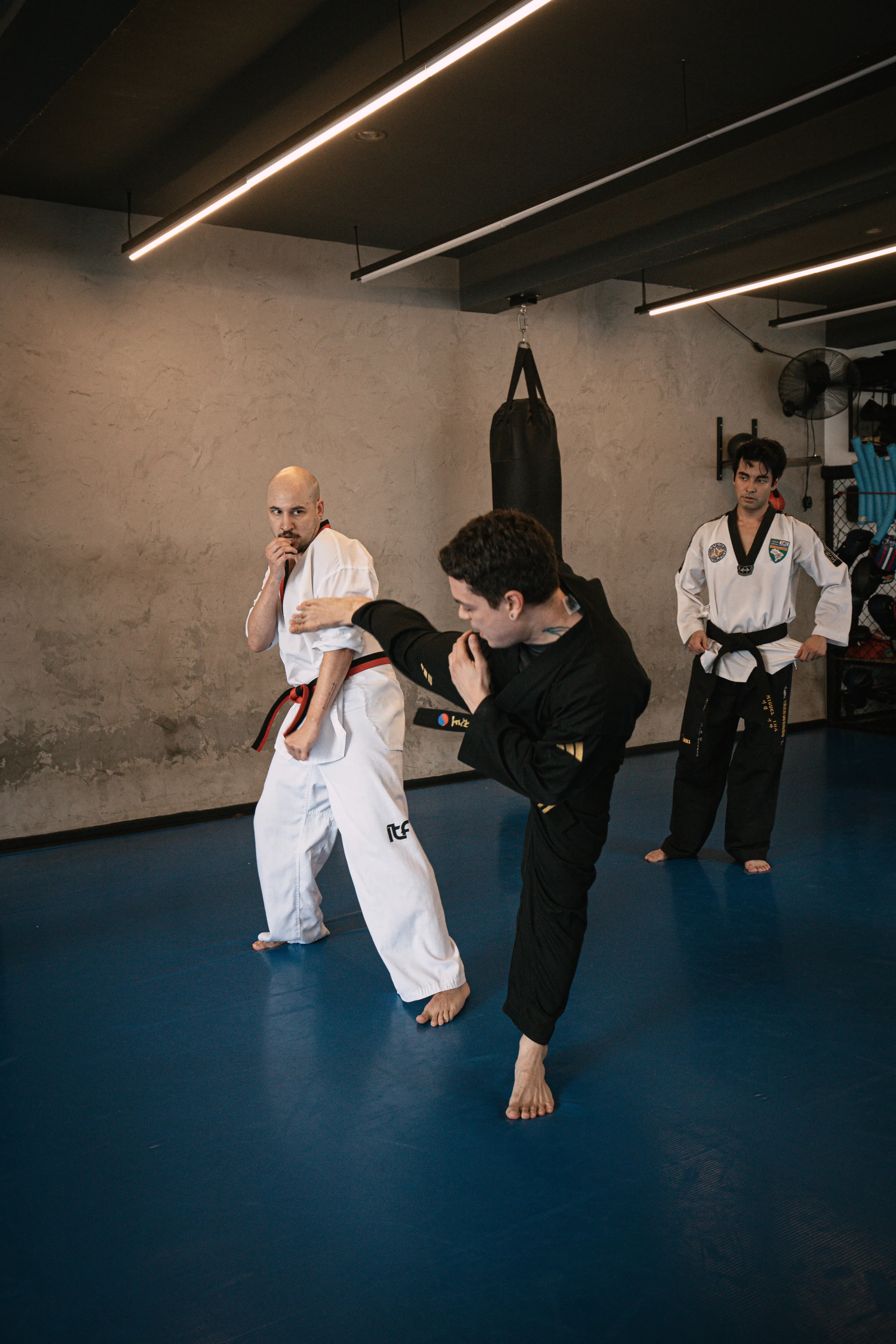 Treino no tatame da Kieh 540