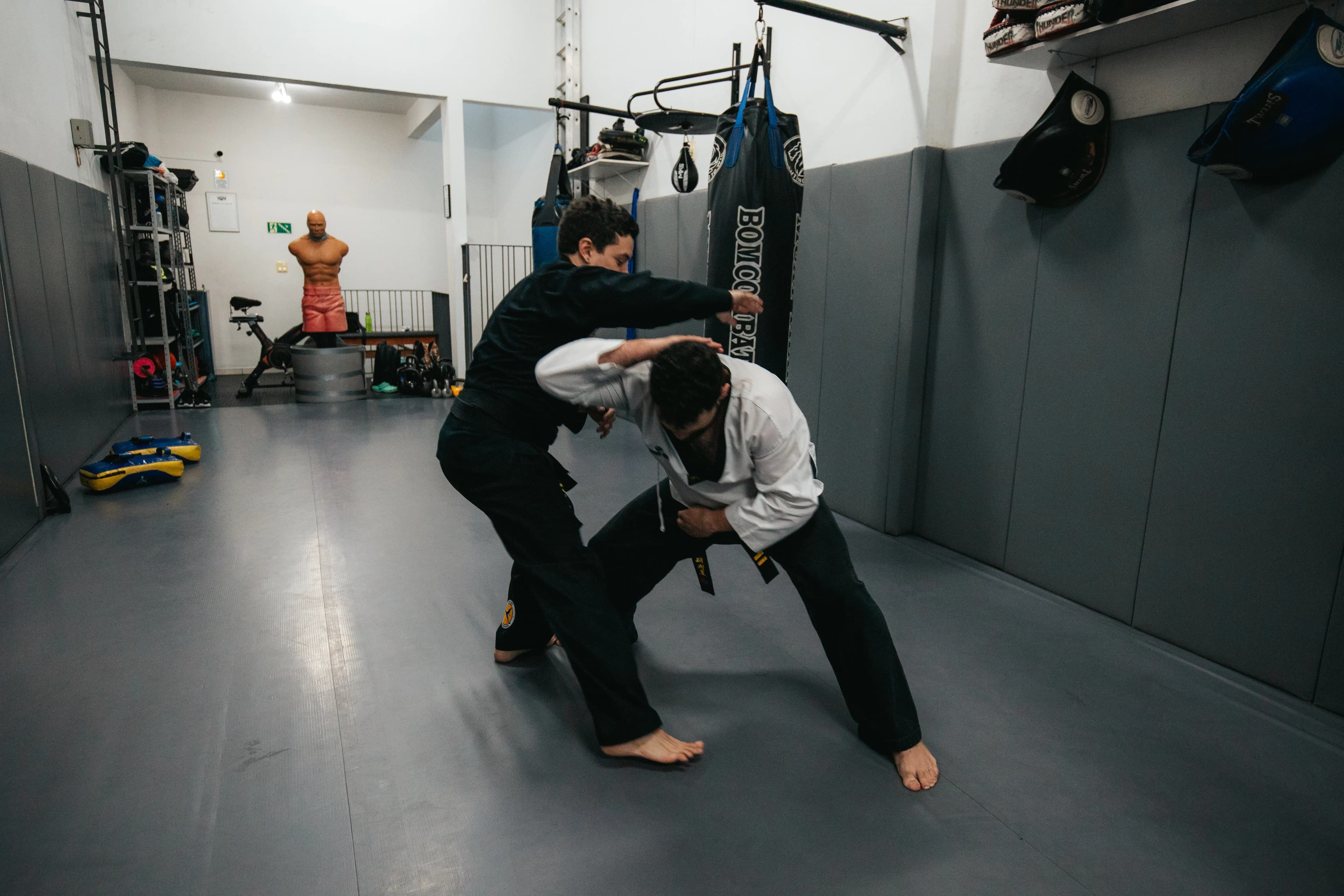Treino no tatame da Kieh 540