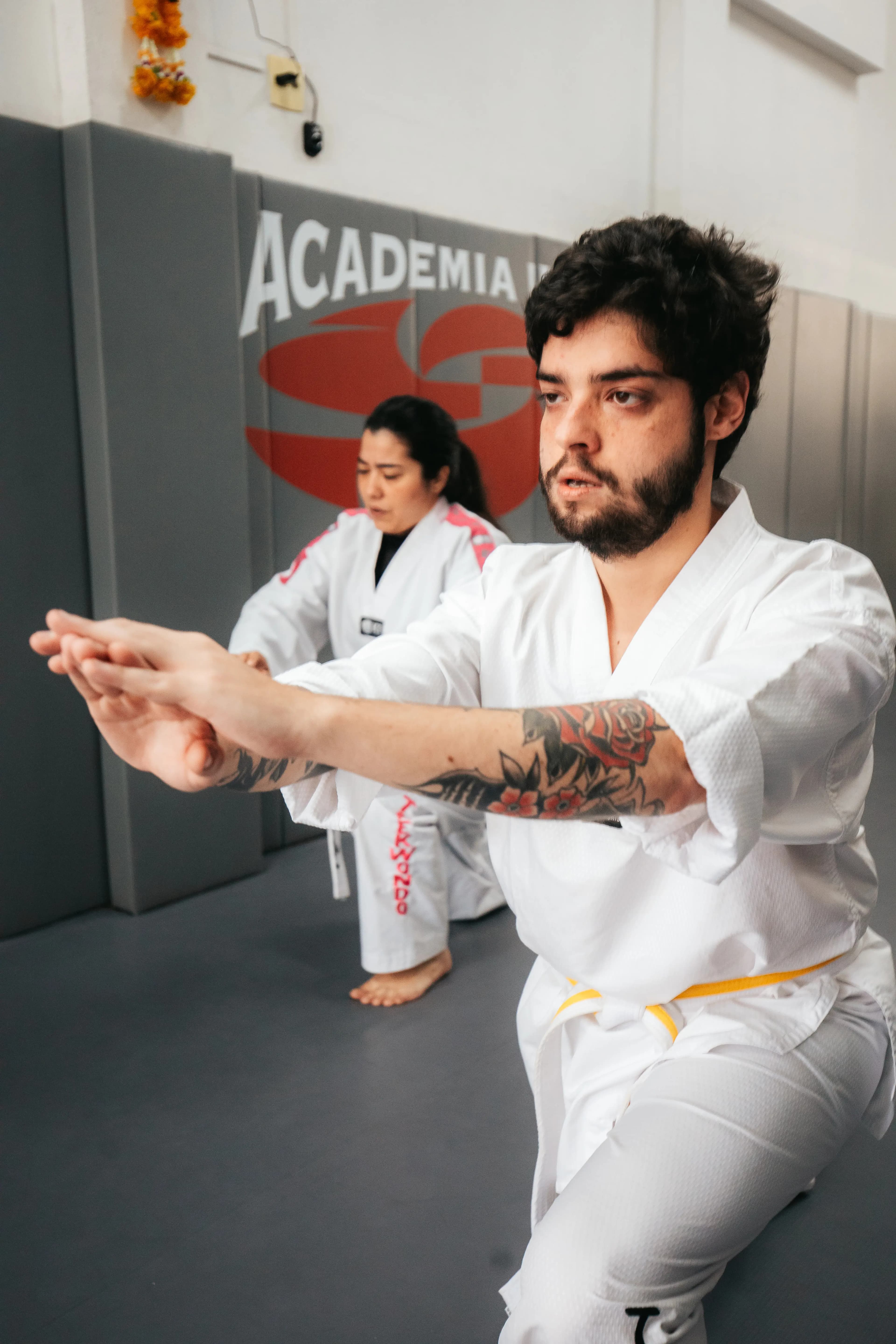 Concentração antes do movimento