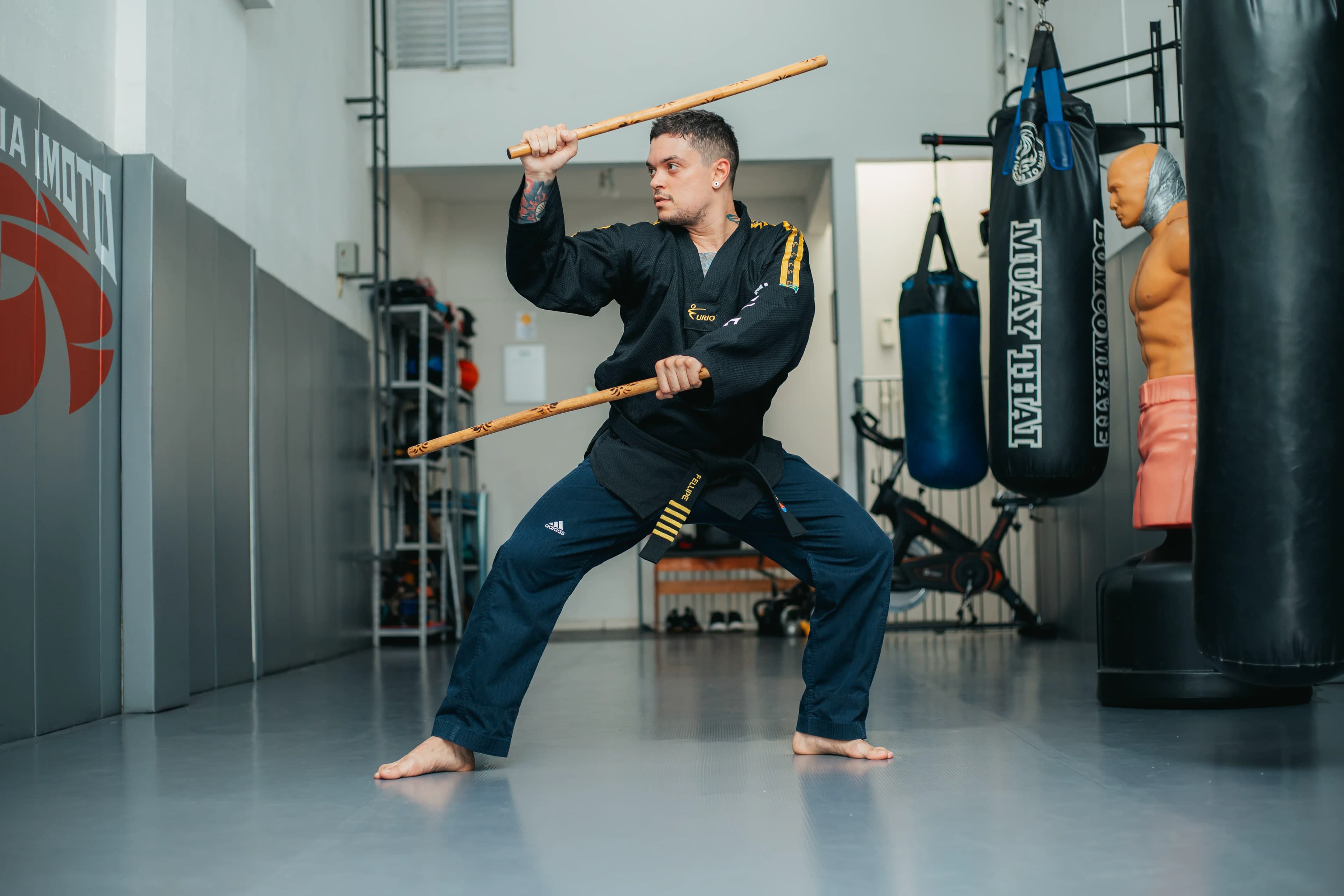 Treinamento de Taekwondo